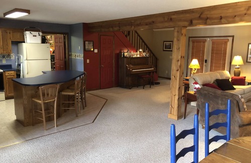 Benton House | Hiwassee River front 4BR 2 Full Baths 2 half baths, screened porch, decks + dock