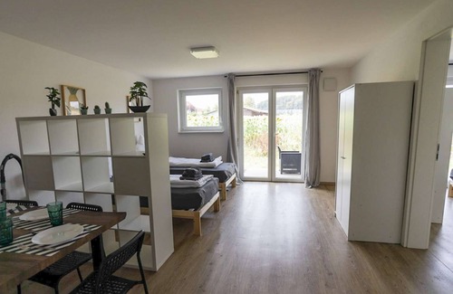 Busingen am Hochrhein Apartment | HÖ01 large apartment with dryer and washing machine