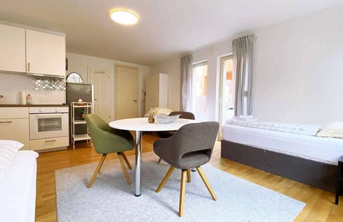 Kelkheim Apartment | HÖ01 large apartment with dryer and washing machine