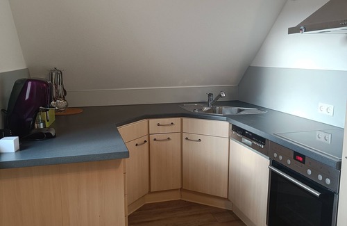 Deggenhausertal Apartment | Hofgut Bentele - 4-zimmer-ferienwohnung Bentele, Dusche/wc, 80 qm, DG