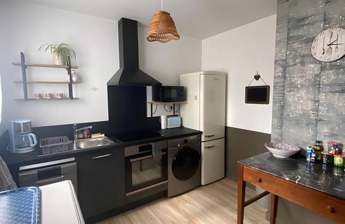 Saint-Christophe-du-Bois House | Holiday Home 'Katel Chez Elle - Maison 5 Pers' with Private Terrace, Private Garden and Wi-Fi