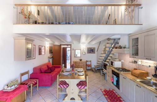 Ferrara di Monte Baldo Apartment | Holiday Apartment "Rosalba" At the Foot of Monte Baldo with Balcony and Views