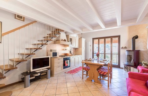Ferrara di Monte Baldo Apartment | Holiday Apartment "Rosalba" At the Foot of Monte Baldo with Balcony and Views