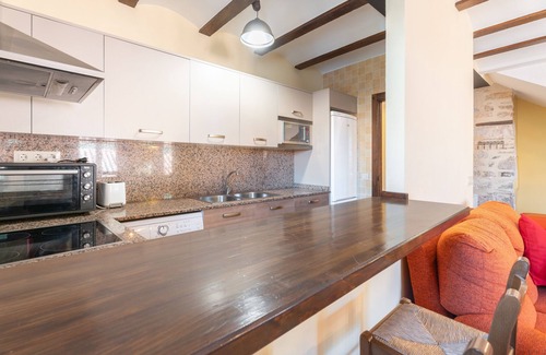 Alcala de la Selva Apartment | Holiday Apartment "Casa El Cojo 2C" with Mountain View, Balcony & Wi-Fi