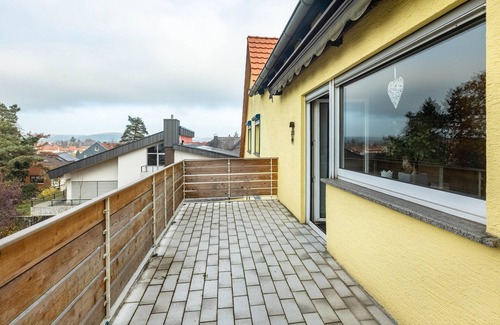 Lauterbach Apartment | Holiday Apartment "Felsenweg" with Shared Garden, Balcony and Wi-Fi