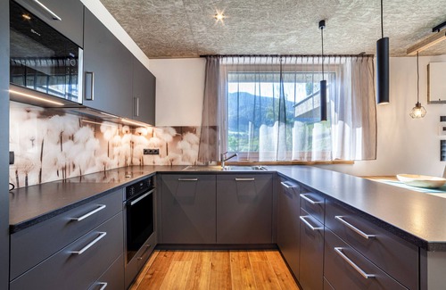 Saltusio Apartment | Holiday Apartment 'Chalet Riad 2' with Mountain View and Outdoor Whirlpool