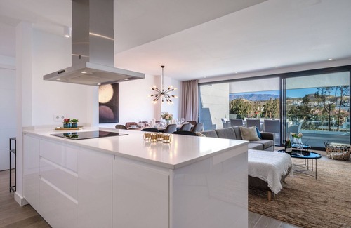 La Cala de Mijas Apartment | Holiday Apartment Navigolf 470 with Mountain View, Pool, Terrace & Wi-Fi