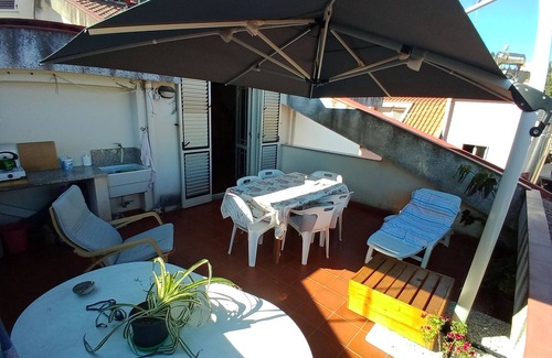 Bagnara Calabra Apartment | Holiday Apartment "Santa" with Private Terrace & Balcony