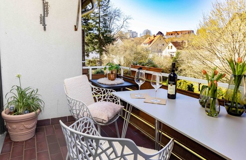Bad Lauterberg Apartment | Holiday Apartment 'Klein und Fein' with Balcony and Wi-Fi