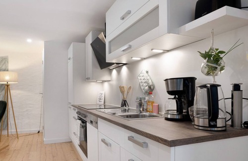 Oelsnitz Apartment | Holiday Apartment 'Grünzweig' with Private Terrace by the Water