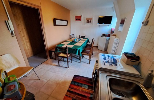 Usson-en-Forez Apartment | Holiday Apartment "Chez Patrice Et Marieline" with Mountain View, Shared Terrace & Wi-Fi
