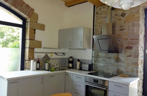 Schmorsdorf Apartment | Holiday apartment "Alter Schafstall", bedsitter - Alte Scheune Rietzschelhof