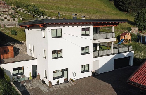 Nauders Apartment | Holiday Apartment "Alpenflair" with Mountain View, Private Terrace & Wi-Fi