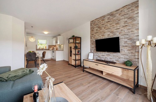 Lastrup Apartment | Holiday Apartment 'Anna 1 Eg' with Private Terrace and Garden