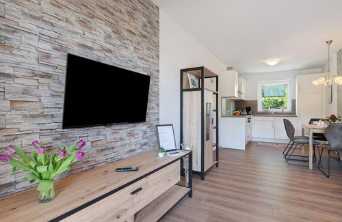 Lastrup Apartment | Holiday Apartment 'Anna 2 Eg' with Private Terrace and Garden