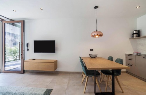 Saltusio Apartment | Holiday Apartment "Camping Passeier Bergliebe" with Mountain View, Pool, Sauna & Wi-Fi