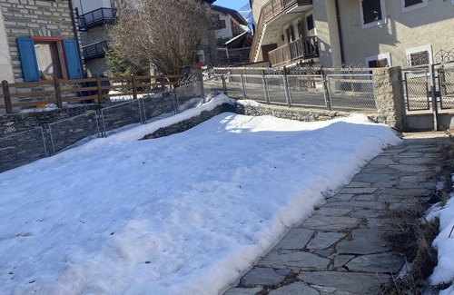 Cogne Apartment | Holiday Apartment "Casa Babi" with Mountain View, Balcony & Shared Garden