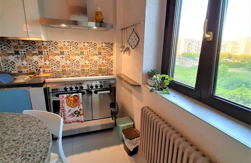 Licola Apartment | Holiday Apartment 'Casa Isabea' with Sea View, 2 Balconies, Garden and Wi-Fi