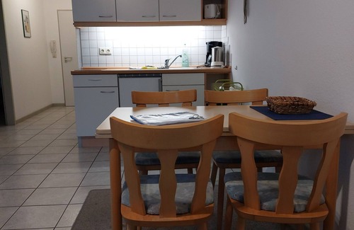 Bad Driburg Apartment | Holiday apartment with bedroom and kitchenette