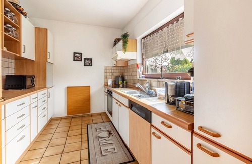Bad Saeckingen Apartment | Holiday Apartment Sonnenschein in Bad Säckingen with Private Terrace, Shared Garden and Wi-Fi
