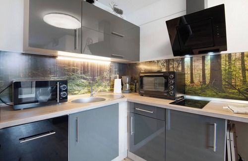 Sankt Englmar Apartment | Holiday Apartment 'Hella Wahnsinn' with Shared Pool, Balcony and Wi-Fi