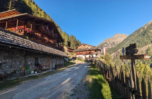 Campo Tures Apartment | Holiday Apartment "Enzian" with Mountain View, Balcony & Wi-Fi