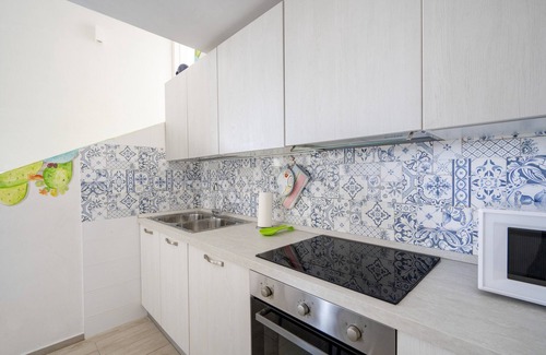 Savelletri Apartment | Holiday Apartment "Gufo Di Mare - Celeste" with Sea View, Private Terrace & Wi-Fi