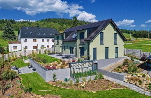 Karlovy Dvory Apartment | Holiday apartment Horní Planá for 1 - 9 persons with 4 bedrooms - Holiday apartment in one or multi-