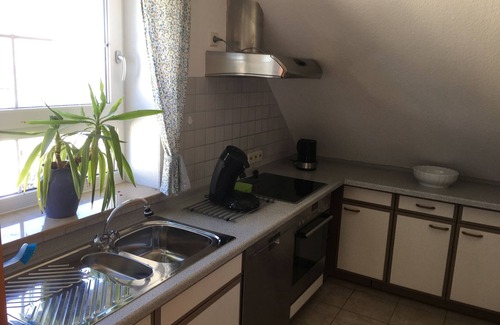 Moessingen Apartment | Holiday Apartment 'Haus Albsicht' with Balcony and Wi-Fi