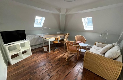 Wurzbach Apartment | Holiday Apartment in the Former Manor 'Bergblick' with Garden and Wi-Fi