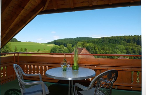 Biederbach Apartment | Holiday Apartment 'Kirchblick' with Balcony and Wi-Fi