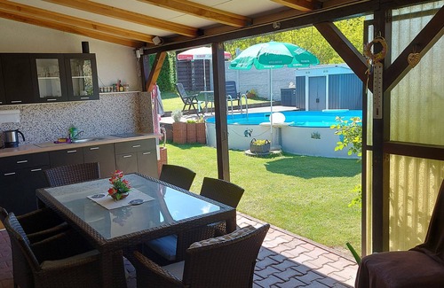 Kolkwitz Apartment | Holiday Apartment 'Near the Spreewald' with Shared Pool, Shared Terrace and Wi-Fi