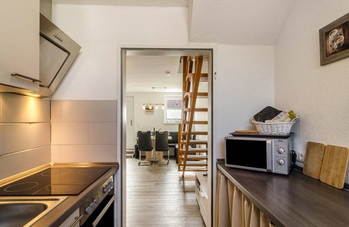 Wangerland Apartment | Holiday Apartment 'Nordsee' with Shared Terrace, Shared Garden & Wi-Fi
