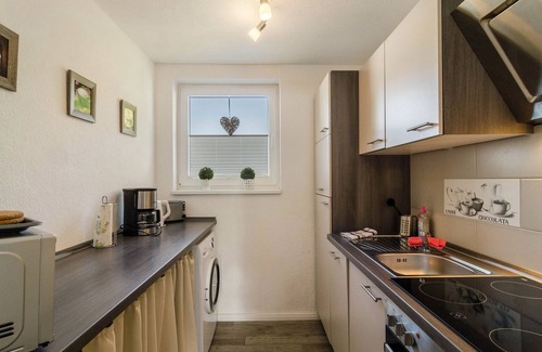Wangerland Apartment | Holiday Apartment 'Nordsee' with Shared Terrace, Shared Garden & Wi-Fi