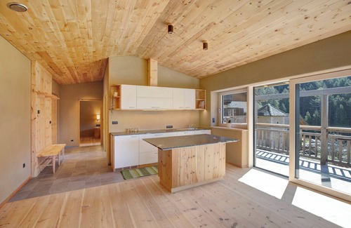 Redagno Apartment | Holiday Apartment "Pitschlhof Apt Zirbe" with Mountain View, Private Terrace & Shared Garden