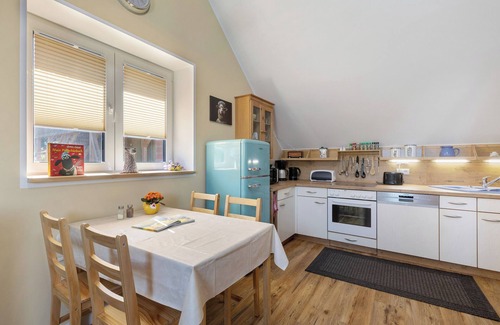 Alt Zeschdorf Apartment | Holiday Apartment 'Schafstube' with Shared Terrace, Shared Garden and Wi-Fi