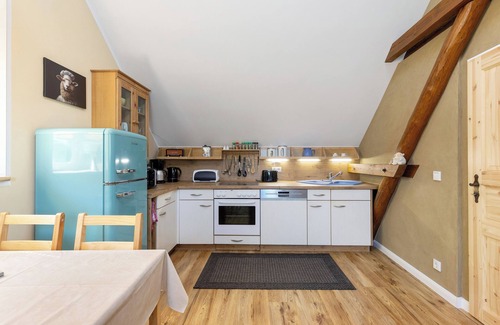 Alt Zeschdorf Apartment | Holiday Apartment 'Schafstube' with Shared Terrace, Shared Garden and Wi-Fi