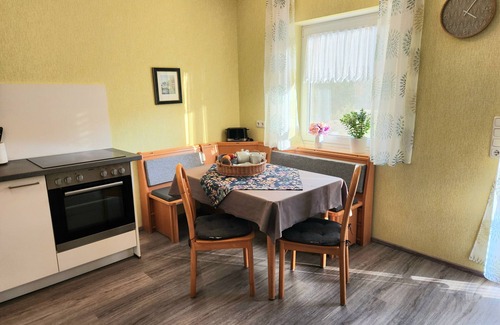 Iphofen Apartment | Holiday Apartment 'Scheurebe' with Private Balcony, Shared Terrace and Shared Garden