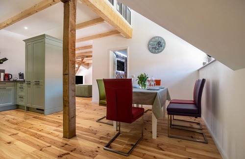 Dedelstorf Apartment | Holiday Apartment 'Suite with Rooftop Terrace' with Mountain View, Shared Pool and Wi-Fi