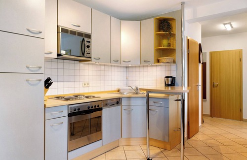 Oberhof Apartment | Holiday Apartment Tannenblick 7-1 with Shared Garden, Balcony and Wi-Fi