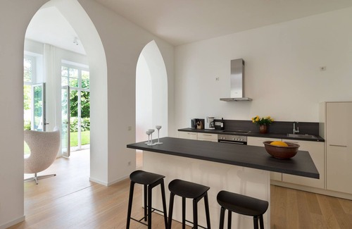 Binz Apartment | Holiday Apartment "Villa Seeblick Binz 03" with Sea View, Private Terrace & Wi-Fi