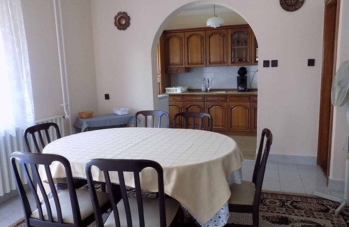 Gyenesdias Apartment | Holiday apartment with sandpit, children's playground and paddling pool