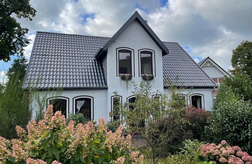 Sittensen House | Holiday cottage with fireplace between Hamburg and Bremen