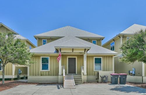 Bel Air House | Holiday Fin - Heated Pool Hot Tub! Game Tables! Beachfront!