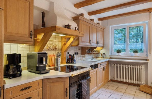 Merzhausen Apartment | Holiday flat ‘Am Dorfbach’ with private outdoor seating and Wi-Fi