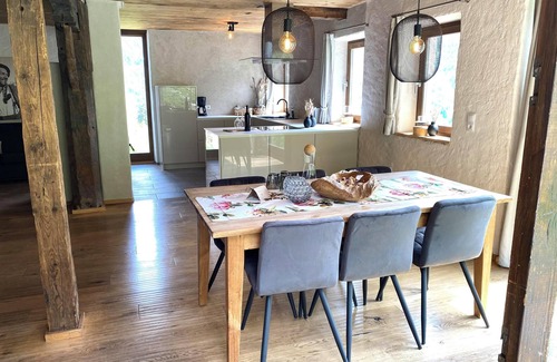San Martino in Passiria Ski Chalet | Holiday Home “ Bergsuite” with Mountain View, Balcony, Garden & Wi-Fi