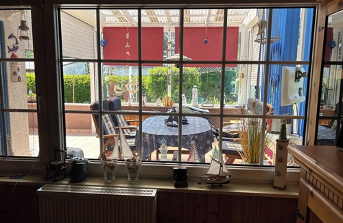 Stahlbrode House | Holiday home (45sqm) with spacious sun terrace and winter garden (18sqm)