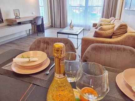 Miedzyzdroje Apartment | HOLIDAY HOME Bel Mare 314e z sypialnią i balkonem