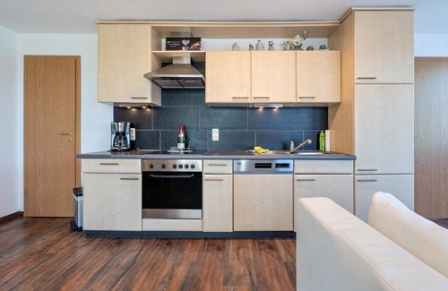 Lichtenwalde House | Holiday Home 'Bungalow Sebastian' with Private Terrace, Wi-Fi and Air Conditioning