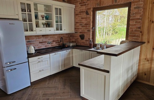 Szczecinek House | Holiday Home by Lake Wierzchowo Private Beach